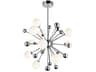 Element 11-Light Polished Nickel Globe Sputnik Pendant