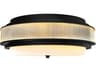 Valdivia 5-Light Black Flush Mount