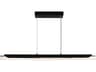 Valira Black Linear Island Pendant