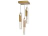 Valira Brass Linear Mini Pendant