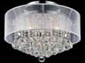 Radiant 9-Light Chrome Traditional Drum Semi Flush Mount