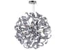 Swivel 14-Light Chrome Sputnik Chandelier