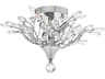 Ivy 3-Light Chrome Semi Flush Mount