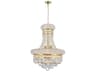Empire 6-Light Gold Traditional Chandelier