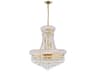 Empire 8-Light Gold Traditional Chandelier