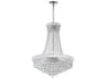 Empire Chandelier 24-Inch Crystal Pendant Light