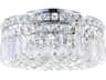 Colosseum 4-Light Chrome Round Flush Mount