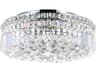 Colosseum 5-Light Chrome Round Flush Mount