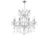 Maria Theresa 9-Light Chrome Traditional Candelabra Chandelier