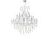 Maria Theresa 49-Light Chrome Traditional Candelabra Chandelier