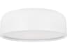 Campton 3-Light Flush Mount Ceiling Light in White