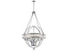 Arkansas 12-Light Chrome Traditional Globe Chandelier