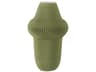 Green Plisse Vase
