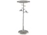 Piaf Drinks Table Polished Nickel Accent