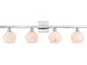Bombelles 4-light Polished Nickel Vanity Light