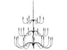 Tirrell 27 Light Chandelier Large Antique Black