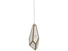 Glace Pendant Light Mirrored Faceted Shade