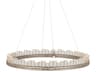 Pleiades 1-Light Silver Round Chandelier