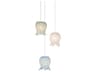 Polpo 3-Light Misto Blue Mini Pendant