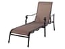 Monterey Cast Aluminum Antique Bronze Chaise Lounge