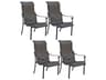 Victoria Cast Aluminum Dining Chair Set of 4