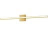 Alexander 1-Light Aged Brass Vanity Light