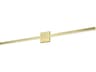 Arandel 1-Light Aged Brass Vanity Light