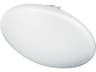 Cfled 1-Light White Round Flush Mount