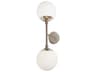 Dayana 2-Light Polished Chrome Wall Sconce