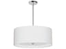 Helena 4-Light Polished Chrome White Pendant