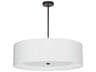 Helena 4-Light Matte Black White Pendant