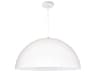 Ofelia 20 Inch Dome Pendant Light Matte White