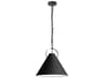 Princeton 1-Light Matte Black Pendant