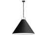Princeton 1-Light Matte Black Pendant