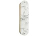 Pascal Alabaster Brass Wall Sconce