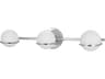 Sofia 3-Light Polished Chrome Vanity Light