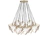 Thomson 16-Light Gold Geometric Pendant