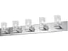 Veronica 5-Light Polished Chrome Vanity Light