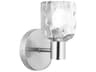 Vallora 1-Light Polished Chrome Wall Sconce