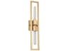 Wisteria 2-Light Aged Brass Wall Sconce