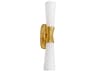 Whitney 2-Light Gold Wall Sconce