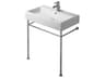 Vero 29'' Polished Chrome Metal Console