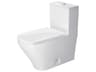 Durastyle 15'' Ceramic Dual Flush White One-Piece Toilet