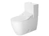 Me By Starck 15'' Ceramic Dual Flush White Two-Piece Toilet  - HygieneGlaze