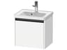 Ketho.2 item 19" White Matt  Wall-Mounted Vanity Unit