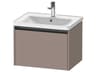 Ketho.2 item 25" Bassalt Matt Wall-Mounted Vanity Unit