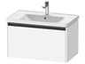 Ketho.2 item 31" White Matt  Wall-Mounted Vanity Unit