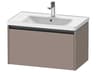 Ketho.2 item 31" Bassalt Matt Wall-Mounted Vanity Unit