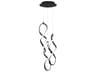 Interlace 3-Light Black Mini Pendant