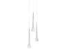Quill 3-Light Chrome Linear Mini Pendant